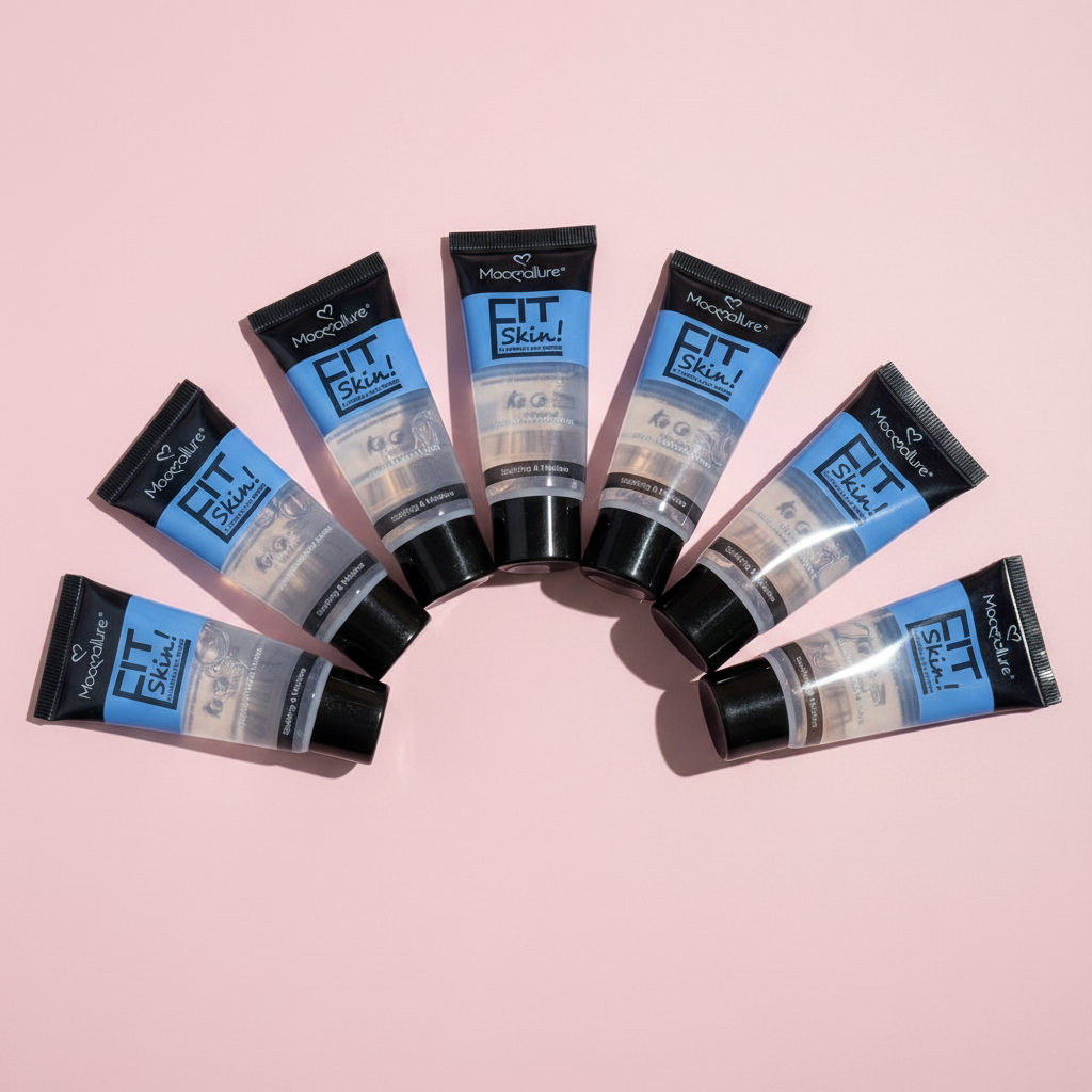 Primer Moccallure FIT Skin Blurring Face Primer - Fondo Rosado