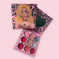 Paleta 9 Colores Kevin & Coco Face Palette - fondo rosado
